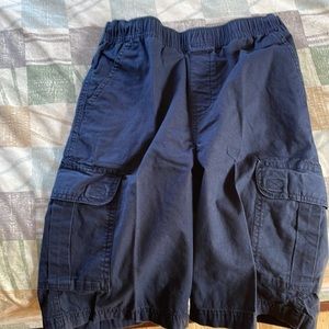 Boy size 14 navy blue  shorts